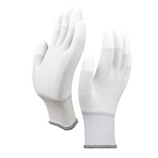 PU 코팅장갑 손끝 탑피트 작업장갑 손가락코팅 10켤레 XS S M L, 탑피트(흰색), 10세트