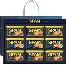 스팸 클래식 8K호 선물세트 쇼핑백 포함 / 설날 / 추석 HS2, 1개