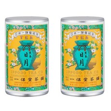 교토 잇포도 일월 센차 니치게츠 녹차 잎차 티캐디, 2개