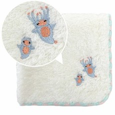 BESTEVER日本製造嬰兒紗布手帕，柔軟親膚，可愛動物刺繡，寶寶清潔必備