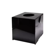 응모함 3T 불투명블랙 150x150mmTB02037, 1개, 3단