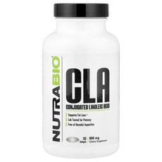 뉴트라바이오 NutraBio CLA 800 mg 90 Softgels, 상세페이지 참조, 상세페이지 참조, 90정, 1개