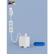 풍수 인테리어 소품 저소음 미니분수 실내분수대, 3. USB 3W 하단흡입(색상랜덤)
