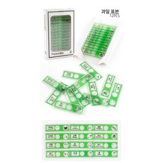 표본 식물 고배율 관찰 학습 교보재 줌배율 곤충 학생용, [과일], 기본 색상