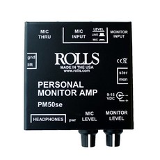 ROLLS PM50se 麥克風監聽放大器, 1個