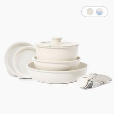 까로떼 손잡이 탈부착 냄비 인덕션용 핸즈프리 냄비세트 7P