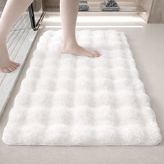 보넬티 흡수력 좋은 도톰쿠션 욕실 발매트, 화이트
