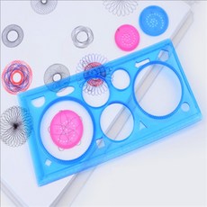 신라Pick 형광 도형자 4p 세트 색상랜덤 모형자