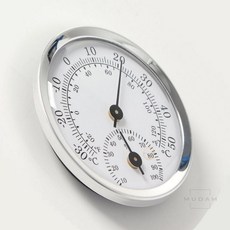 위니리빙 미니 아날로그 온습도계 실버 온습도측정기
