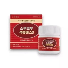 메온셀 (1+1)소우코우 석류 에스s 1BOX 30정 에스트로겐 중년 여성 건강, 1개