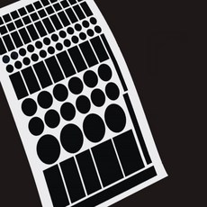 오늘상회 불빛차단 스티커 멀티탭불빛가리개 멀티탭암막스티커