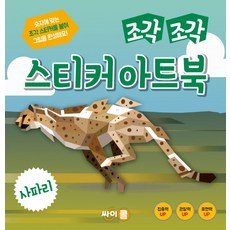 조각 조각 스티커 아트북: 사파리, 싸이클(싸이프레스), 상세 설명 참조