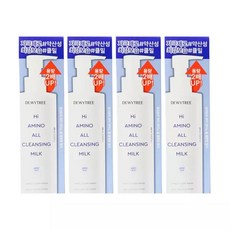 듀이트리 하이 아미노 올 클렌징 밀크 400ml 4개