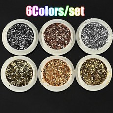 2013의 네온 형광체 안료 글리터 세트 네일 크롬 형광 파우더 12PCS 그라디언, MT034