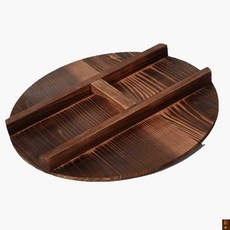 가마솥 나무덮개 반원 대형 업소 분리형 원목 뚜껑 커버 식당 무쇠솥, 13. 직경 54cm, 1개