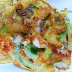 해와바다 해물파전 대용량 미니 업소겸용 후라이팬 에프 조리, 1kg, 1개