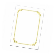 금박상장용지 100매 A4 160g 잉크젯프린트 표창장 수료증