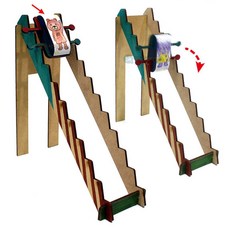 무게중심 계단 오뚝이 실험세트 1인용 과학실험키트 집콕놀이 만들기용품 만들기세트, 1개