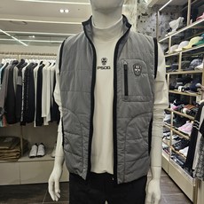 파사디골프 남성 간절기 세련된 가볍고 따뜻한 골프 일상복 압축패딩베스트 원단 좋은 고급스런 패딩조끼 Q23FWV642X