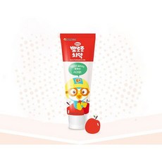 KM Pharmaceutical Pororo 兒童牙膏 蘋果味 90g, 1個