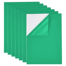 접착식 뒷면이 있는 스폰지 EVA 시트 폼 종이 미끄럼 방지 직사각형 녹색 30x21x0.1cm, 01 AECH0-1881