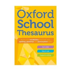 영문 영어 유아 도서 Oxford School Thesaurus Paperback 영국판 1555103, 영문 영어 유아 도서 Oxford School Thes