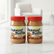 미스터차이 땅콩버터 크리미 땅콩잼 피넛버터, 2개, 510g