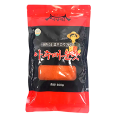 국내세척가공 베트남 고운 고춧가루 아주 매운맛 소스용 분말용, 1개, 500g