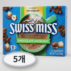 스위스미스 헤이즐넛 코코아분말, 26g, 8개입, 5개