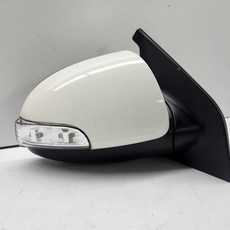 기아 뉴 모닝 SA 조수석 흰색 6핀 사이드미러 백진주색 백미러