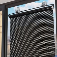 신라Pick 무타공 붙이는블라인드 창문 햇빛가리개 자동차창문햇빛가리개