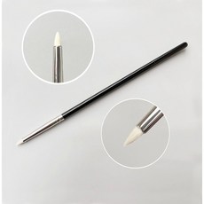 톡투유 뾰족 글리터 포인트 브러쉬 천연모 염소모 마모 아이섀도우 애교살 삼각존 브러쉬, 1개