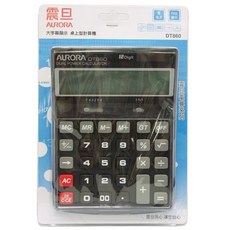 富福里 震旦 專業 12位 大字幕顯示 桌上型 計算機 DT860 (尺寸180x135x39mm) 銀行專用, 1個