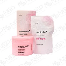 오늘출발메디큐브 PDRN 핑크 콜라겐 토닝 겔 토너 패드 70매 아이돌PICK빠른배송, 1개, 70매입