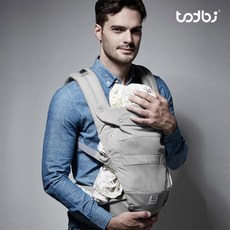 토드비 홀릭 힙시트 베이비 캐리어 아기띠, 그레이