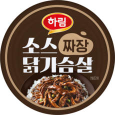 하림 소스 닭가슴살 짜장 135g, 1개