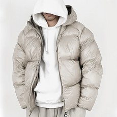 매드독캠프 웰론 숏 패딩 점퍼 자켓 세미오버핏 빅사이즈