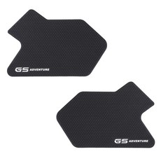 R1200GS R1250GS 스티커 탱크 패드 데칼 미끄럼 방지 측면 무릎 보호 탱크 패드 BMW R 1200 1250 GS ADV 오토바이 액세서리, Black