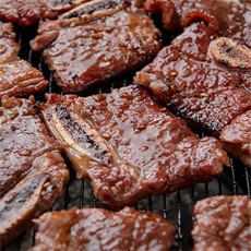 홍할매 양념소갈비, 3개, 1kg