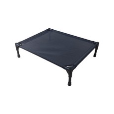 大型犬可拆洗離地行軍床四季通用寵物窩, 1個, 黑色