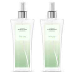 1+1 [로에랑스] 대용량 퍼퓸 바디 미스트 250ml, 06.바디미스트_퓨어솝, 06.바디미스트_퓨어솝, 2개