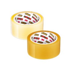 3M 포장용 박스 테이프 PK65 48mm*50M, 갈색