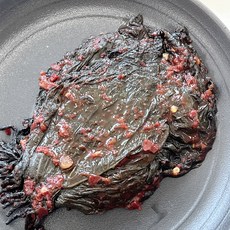 송송마켓 양념깻잎 무침 장아찌 김치, 1개, 200g