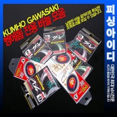 벵에돔 바늘 벵에돔 전용바늘 낚시바늘, 가와사키 (다크그린)/ 6호, 1개, 1개입