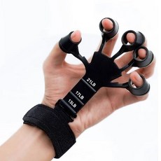 손가락 반대 실리콘 악력기 3단 힘조절 아귀운동
