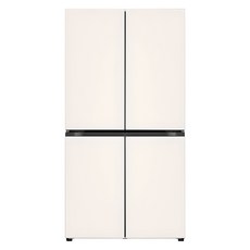 [색상선택형] LG전자 오브제컬렉션 860L 양문형 4도어 냉장고 메탈 디오스 STEM 상냉장 하냉동 방문설치, T875MEE042