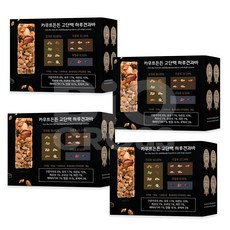 고단백 카무트든든 하루견과바 100% 캐나다 인증 카무트 렌틸콩 프리미엄 견과류 8종 에너지바 단백질바, 4개, 330g