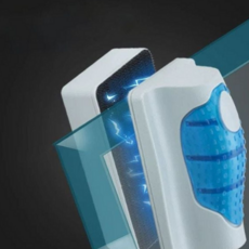 루체트리 어항청소기 유리 자석 수족관 물고기 관리용품 이끼제거 스크래퍼 청소도구, 소형