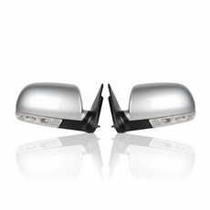 싼타페CM 백미러 싼타페CM 더스타일 백미러 싼타페CM 사이드미러 8핀 은색 중고품, 1개