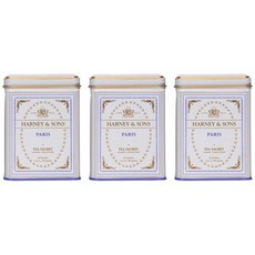 하니앤손스 Harney & Sons Paris 홍차 향 주머니 컬렉션 올 내추럴 - 20개 클래식 틴 39.7g1.4온스 3팩 150592, Harney & SON 온s Paris 홍차 향 주머니